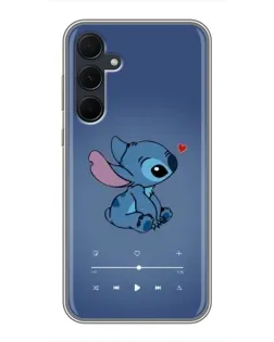 Чехол для Samsung Galaxy A35 (5G) с картинкой «Музыкальный Stitch» Чехол для Samsung Galaxy A35 (5G) с картинкой «Музыкальный Stitch»