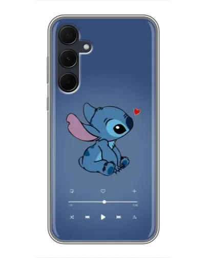 Чехол для Samsung Galaxy A35 (5G) с картинкой «Музыкальный Stitch» Чехол для Samsung Galaxy A35 (5G) с картинкой «Музыкальный Stitch»