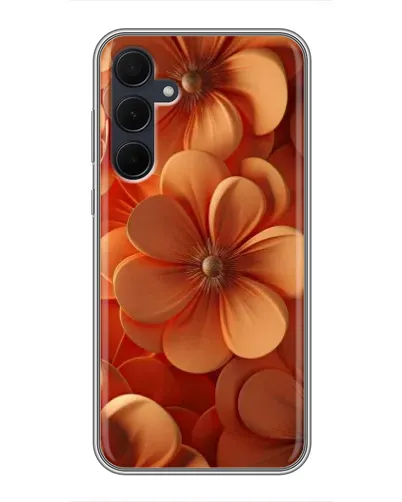 Чехол для Samsung Galaxy A35 (5G) с картинкой «Оранжевый макро цветок» Чехол для Samsung Galaxy A35 (5G) с картинкой «Оранжевый макро цветок»