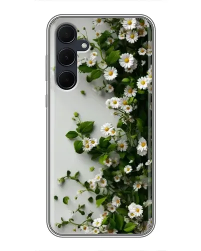 Чехол для Samsung Galaxy A35 (5G) с картинкой «Ветка мелких белых цветов» Чехол для Samsung Galaxy A35 (5G) с картинкой «Ветка мелких белых цветов»