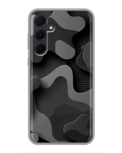 Чехол для Samsung Galaxy A35 (5G) с картинкой «Темный абстрактный камуфляж» Чехол для Samsung Galaxy A35 (5G) с картинкой «Темный абстрактный камуфляж»