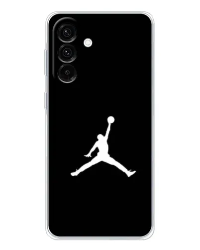 Чехол для Samsung Galaxy A36 5G с картинкой «Jordan Silhouette»