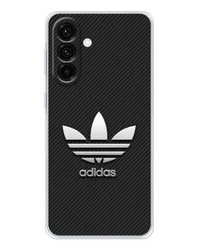 Чехол для Samsung Galaxy A36 5G с картинкой «Adidas Карбоновая текстура»