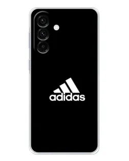 Чехол для Samsung Galaxy A36 5G с картинкой «Черная классика Adidas»