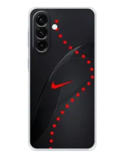 Чехол для Samsung Galaxy A36 5G с картинкой «Абстрактный дизайн Nike»