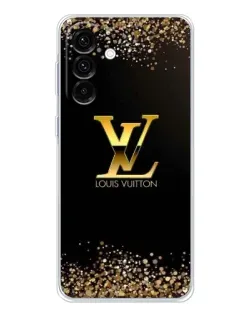 Чехол для Samsung Galaxy A36 5G с картинкой «LV — золотые искры»