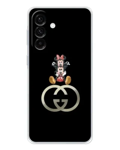 Чехол для Samsung Galaxy A36 5G с картинкой «Минни Маус на лого» Чехол для Samsung Galaxy A36 5G с картинкой «Минни Маус на лого»
