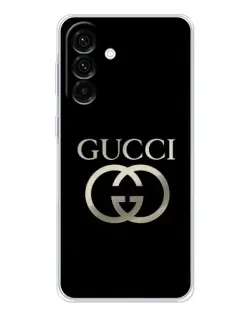 Чехол для Samsung Galaxy A36 5G с картинкой «Gucci — золото на черном» Чехол для Samsung Galaxy A36 5G с картинкой «Gucci — золото на черном»