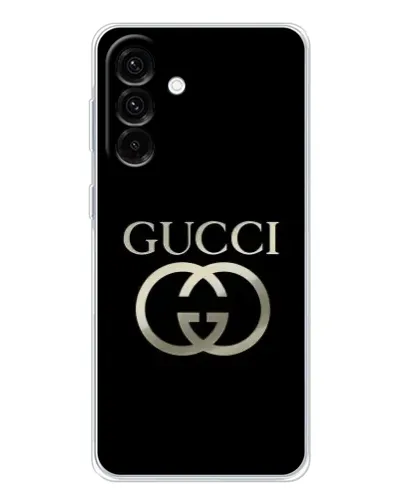 Чехол для Samsung Galaxy A36 5G с картинкой «Gucci — золото на черном» Чехол для Samsung Galaxy A36 5G с картинкой «Gucci — золото на черном»