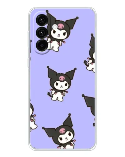 Чехол для Samsung Galaxy A36 5G с картинкой «Паттерн с Kuromi» Чехол для Samsung Galaxy A36 5G с картинкой «Паттерн с Kuromi»