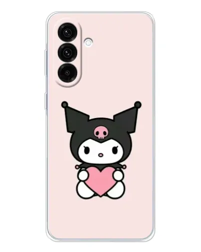 Чехол для Samsung Galaxy A36 5G с картинкой «Kuromi и сердце» Чехол для Samsung Galaxy A36 5G с картинкой «Kuromi и сердце»