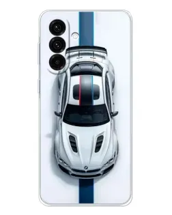 Чехол для Samsung Galaxy A36 5G с картинкой «Вид сверху — BMW M» Чехол для Samsung Galaxy A36 5G с картинкой «Вид сверху — BMW M»