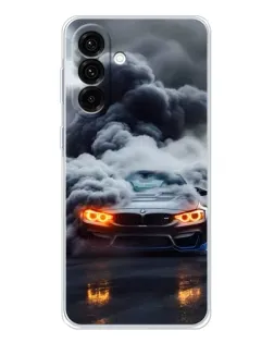 Чехол для Samsung Galaxy A36 5G с картинкой «BMW в дыму» Чехол для Samsung Galaxy A36 5G с картинкой «BMW в дыму»