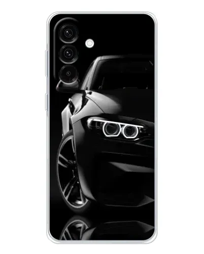 Чехол для Samsung Galaxy A36 5G с картинкой «Черная BMW — профиль» Чехол для Samsung Galaxy A36 5G с картинкой «Черная BMW — профиль»