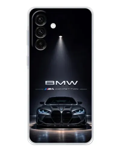 Чехол для Samsung Galaxy A36 5G с картинкой «BMW сквозь ночной город» Чехол для Samsung Galaxy A36 5G с картинкой «BMW сквозь ночной город»