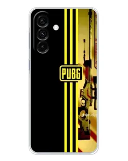 Чехол для Samsung Galaxy A36 5G с картинкой «PUBG — камуфляжный шлем»