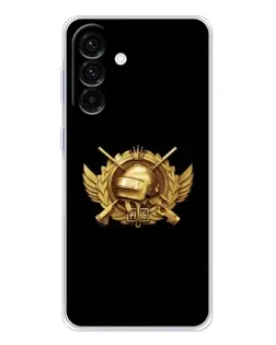 Чехол для Samsung Galaxy A36 5G с картинкой «PUBG — оранжевый градиент»