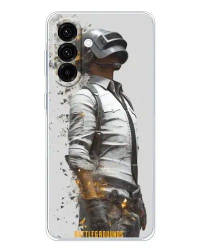 Чехол для Samsung Galaxy A36 5G с картинкой «PUBG — боец в пыли» Чехол для Samsung Galaxy A36 5G с картинкой «PUBG — боец в пыли»