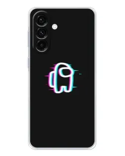Чехол для Samsung Galaxy A36 5G с картинкой «Among Us неон»