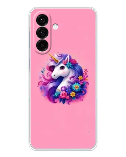 Чехол для Samsung Galaxy A36 5G с картинкой «Сказочный единорог»