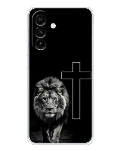 Чехол для Samsung Galaxy A36 5G с картинкой «Лев и Крест»