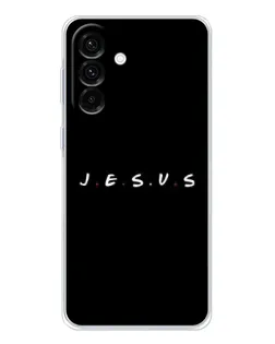 Чехол для Samsung Galaxy A36 5G с картинкой «Точки веры J.E.S.U.S.»