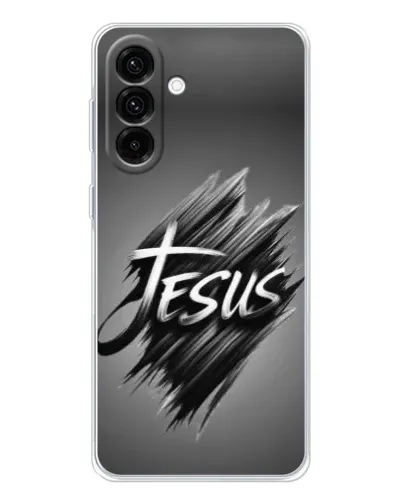 Чехол для Samsung Galaxy A36 5G с картинкой «Надпись Jesus Graffiti»