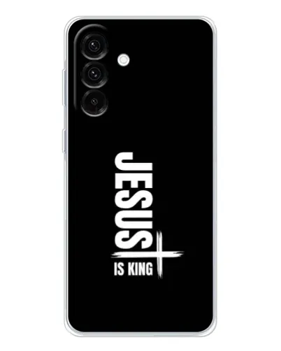 Чехол для Samsung Galaxy A36 5G с картинкой «Вертикаль веры Jesus»