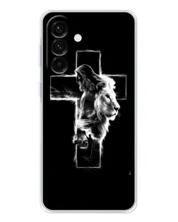 Чехол для Samsung Galaxy A36 5G с картинкой «Сияющий крест Jesus»