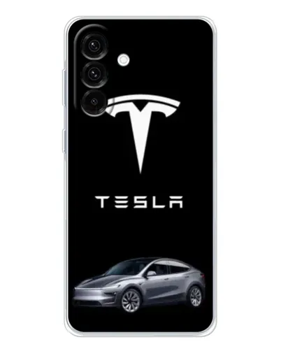 Чехол для Samsung Galaxy A36 5G с картинкой «Tesla Model Y»