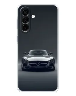 Чехол для Samsung Galaxy A36 5G с картинкой «Mercedes на черном»