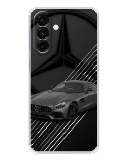 Чехол для Samsung Galaxy A36 5G с картинкой «Mercedes AMG — графика»