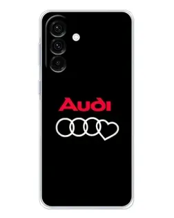 Чехол для Samsung Galaxy A36 5G с картинкой «Логотип Audi Heart»