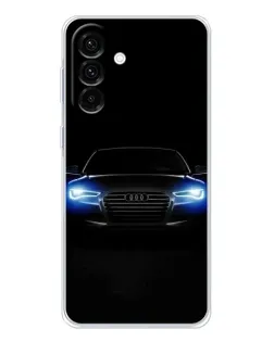Чехол для Samsung Galaxy A36 5G с картинкой «Audi в неоне»