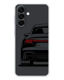Чехол для Samsung Galaxy A36 5G с картинкой «Задняя часть Audi — арт»