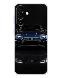 Чехол для Samsung Galaxy A36 5G с картинкой «Audi — ночное отражение»