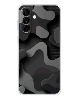 Чехол для Samsung Galaxy A36 5G с картинкой «Темный абстрактный камуфляж»