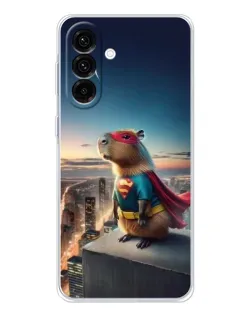 Чехол для Samsung Galaxy A36 5G с картинкой «Капи-мен супергерой» Чехол для Samsung Galaxy A36 5G с картинкой «Капи-мен супергерой»
