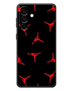 Чехол для Samsung Galaxy A37 с картинкой «Jordan Red Pattern» Чехол для Samsung Galaxy A37 с картинкой «Jordan Red Pattern»