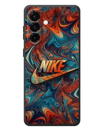 Чехол для Samsung Galaxy A37 с картинкой «Nike в абстракции»