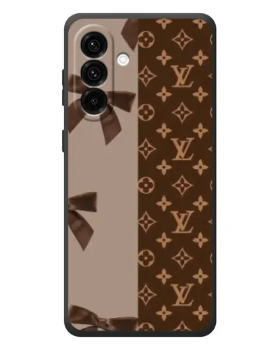 Чехол для Samsung Galaxy A37 с картинкой «Louis Vuitton — банты» Чехол для Samsung Galaxy A37 с картинкой «Louis Vuitton — банты»