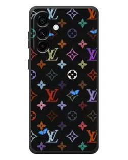 Чехол для Samsung Galaxy A37 с картинкой «Цветная монограмма LV»