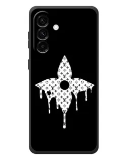 Чехол для Samsung Galaxy A37 с картинкой «Цветочная монограмма»