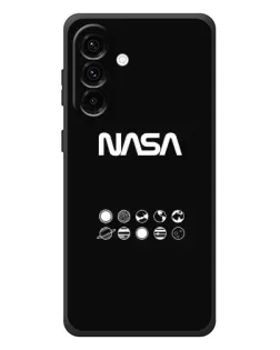 Чехол для Samsung Galaxy A37 с картинкой «NASA — технический принт» Чехол для Samsung Galaxy A37 с картинкой «NASA — технический принт»