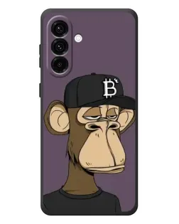 Чехол для Samsung Galaxy A37 с картинкой «Bored Ape в кепке»