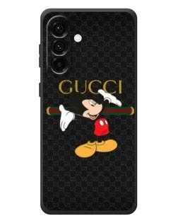 Чехол для Samsung Galaxy A37 с картинкой «Микки Маус Gucci»