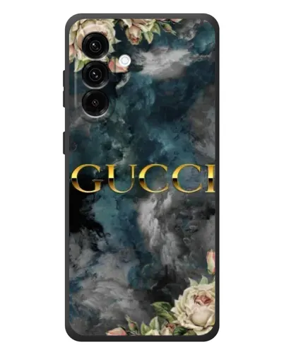 Чехол для Samsung Galaxy A37 с картинкой «Абстрактные цветы Gucci» Чехол для Samsung Galaxy A37 с картинкой «Абстрактные цветы Gucci»