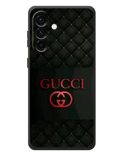 Чехол для Samsung Galaxy A37 с картинкой «Gucci — стеганый черный»