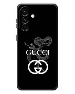 Чехол для Samsung Galaxy A37 с картинкой «Gucci — серебряная змея»