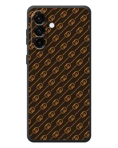 Чехол для Samsung Galaxy A37 с картинкой «Gucci — золотые диагонали» Чехол для Samsung Galaxy A37 с картинкой «Gucci — золотые диагонали»